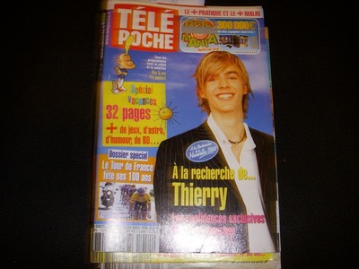 TELE POCKET 1951 22.06.2003 NEW STAR SPECIAL TdF GOYA HULK GREGOR PECK