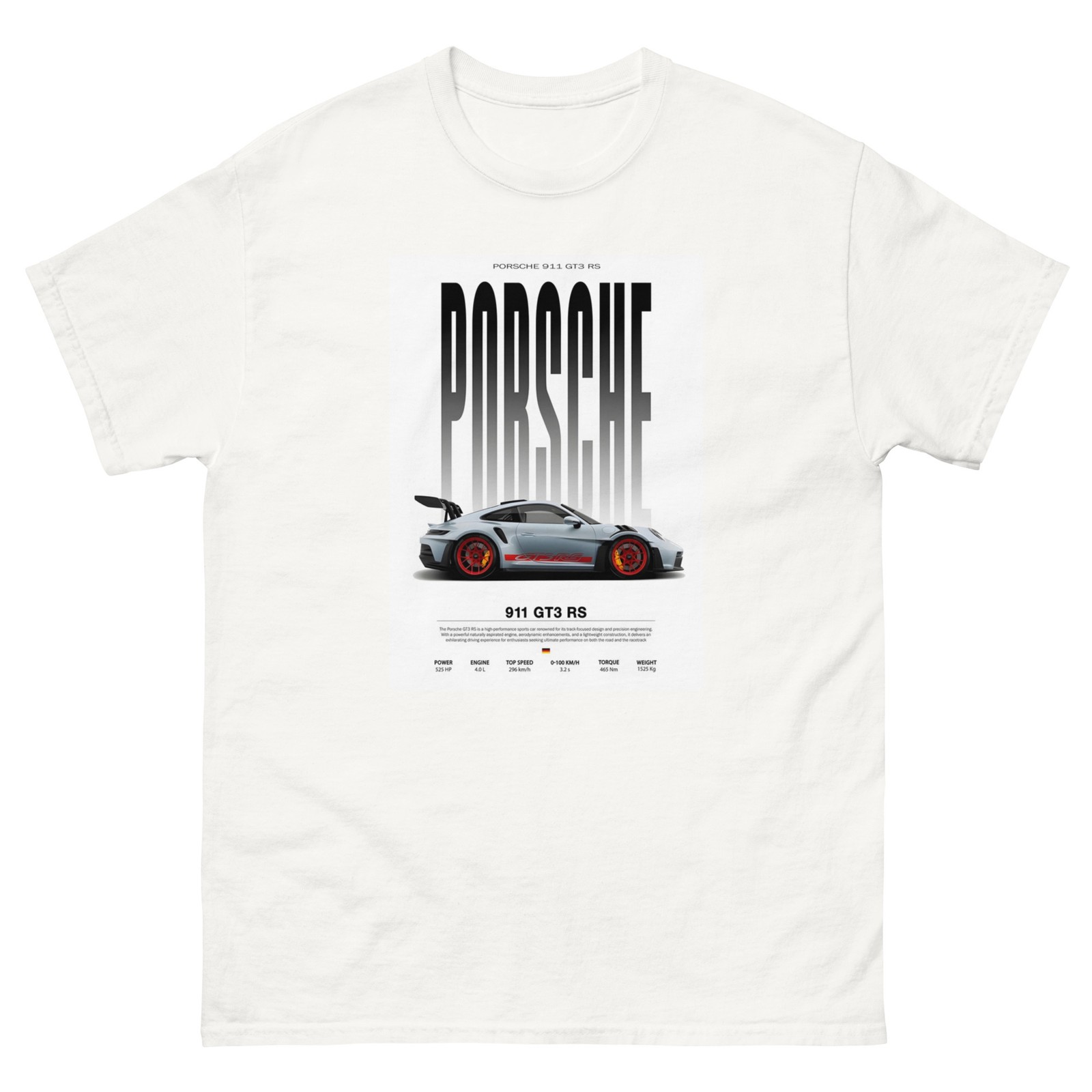 Porsche GT3 RS (992.1) Graphic T Shirt