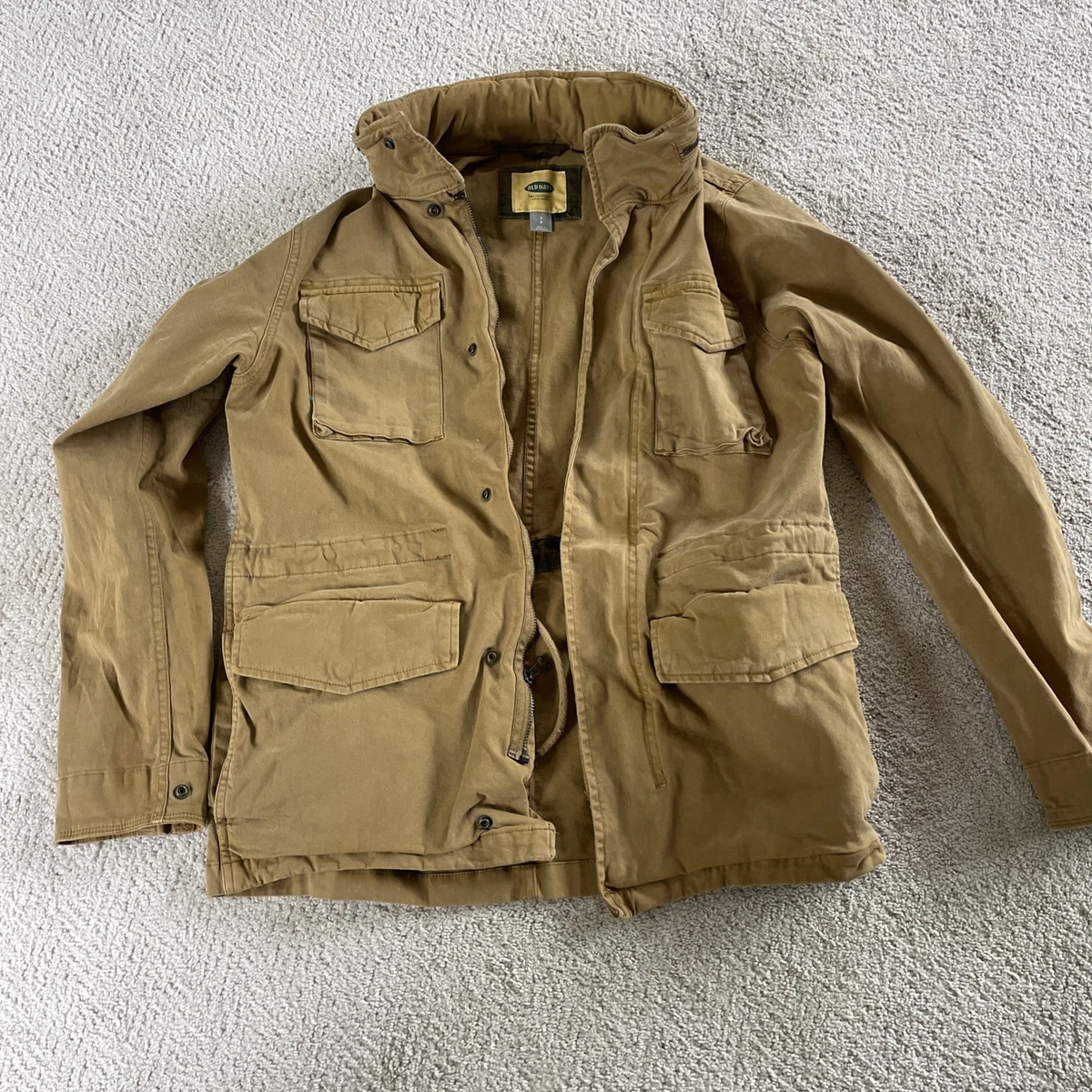 navy utility jacket products for sale | eBay