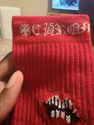 Chrome Hearts Chomper Socks (DM BEFORE BUYING)
