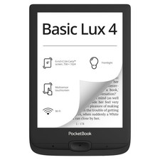 Basic Lux 4 E-Book Reader  6  Glare-Free  Eye-Friendly E-Ink Technology  C...