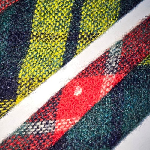 Amazing VINTAGE Towncraft JCPenney Imported Wool Men's Tie NEW - Picture 11 of 12