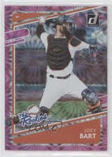 2021 Panini Donruss The Rookies Pink Fireworks Joey Bart #TR1 11yv