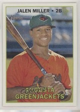 2016 Topps Heritage Minor League Edition Jalen Miller #82 3c7