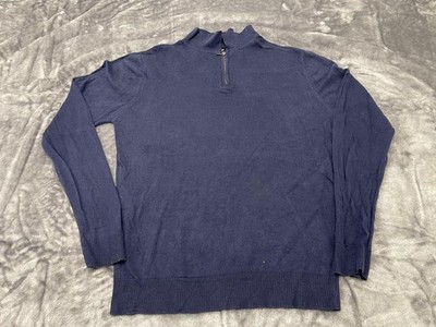 Threadbare Pullover Men s Turtleneck Size L T-Shirt  Long Sleeve Casual A6-11