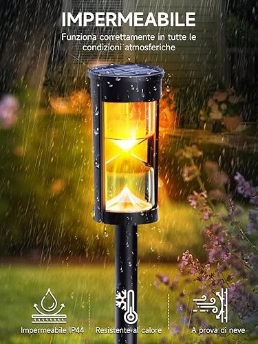 Lanterna Solare per Esterni,Görvitor Lanterna Solare a LED da Appendere per Esterni Lampada Solare Decorativa per Giardino,Lantern da Giardino IP44 Lanterna Solare per Esterni,Görvitor Lanterna Solare a LED da Appendere per Esterni Lampada Solare Decorativa per Giardino,Lantern da Giardino IP44