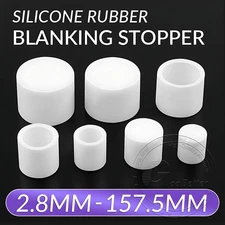 End Cap Silicone Rubber Blanking Stopper Cover for Pipe Tube Pole Rod Hose