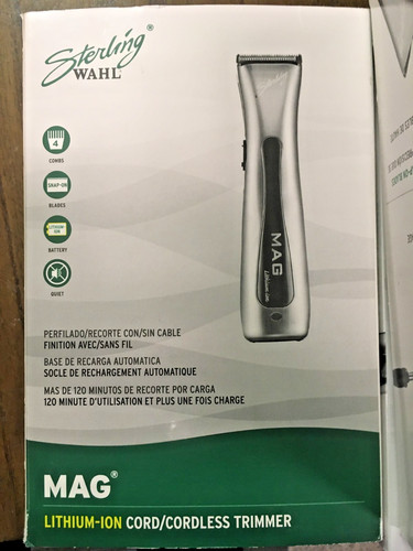 Wahl Professional - Sterling Mag Trimmer Rotary Motor - Silver NICE!!