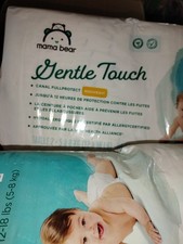 Mama Bear gentle touch size 2 diapers, 46 count. 12 to 18 lb allergy certified