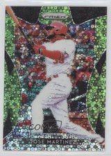 2019 Panini Prizm Tier II Lime Green Donut Circle 136/199 Jose Martinez #170 z6b