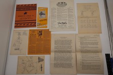 1928 OLYMPIC POLO RACE GAME PROGRAM LYNCH TACK CATALOG JOCKEY CLUB RULES LEONARD