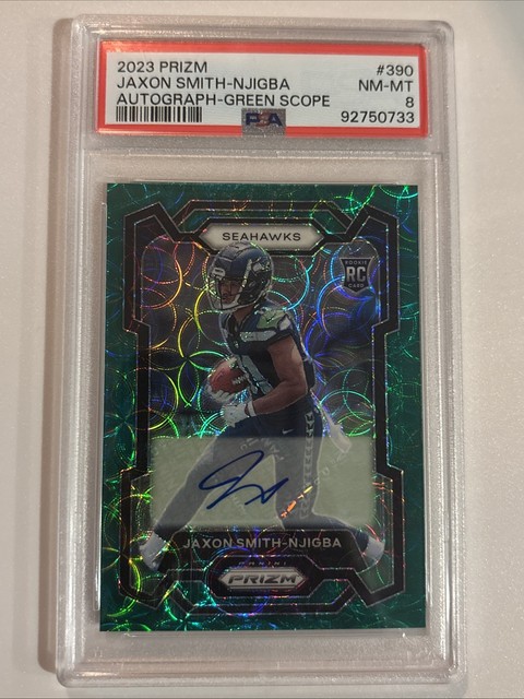 Jaxon Smith-Njigba 2023 Panini Prizm Green Scope