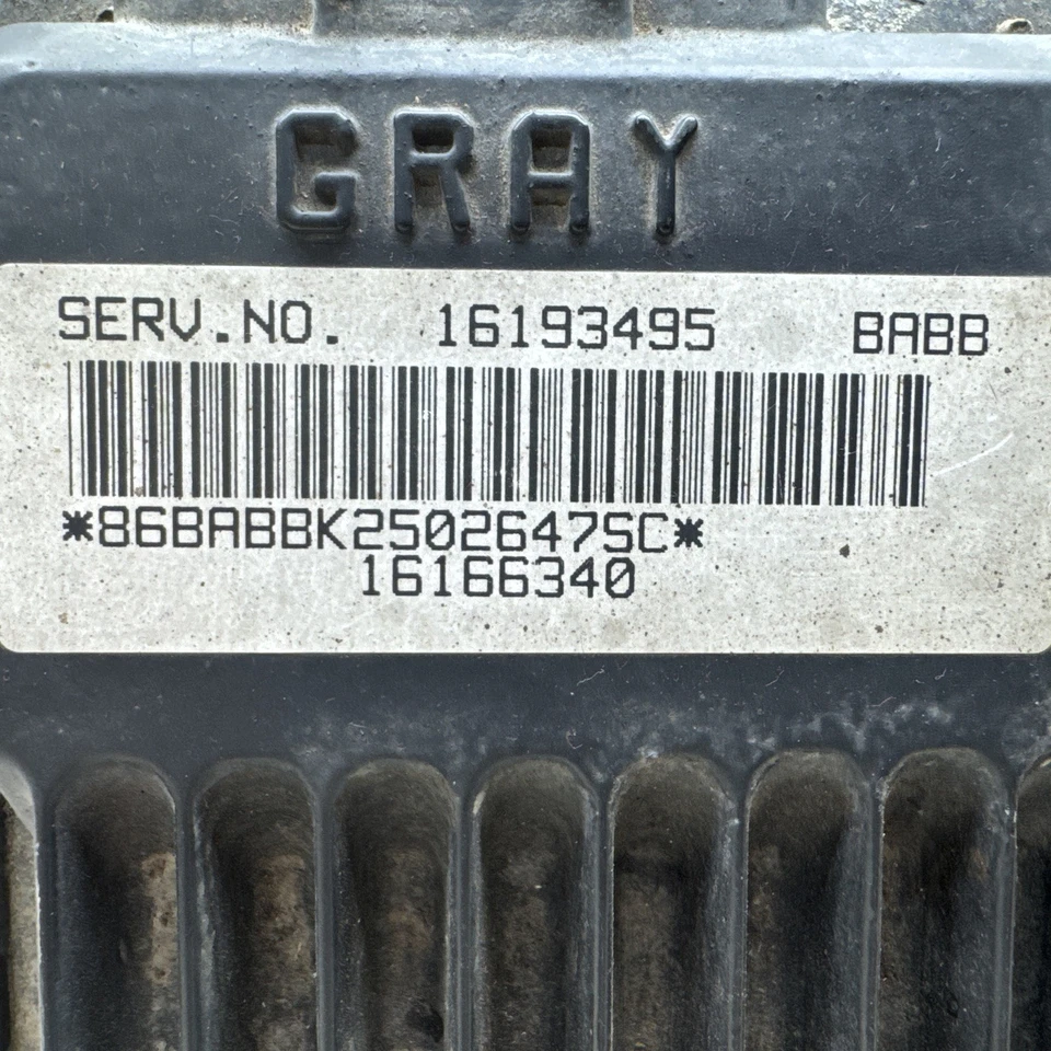 Chevrolet Blazer 1995 motor ordenador 4,3 at 16193495 S10 Sonoma S15 16166340 Foto 2 de 3