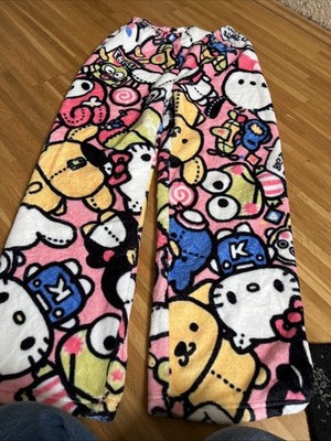 Mädchen Kuschelhose Für Den Winter Mit Hello Kitty Motiv Bunt