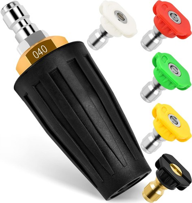 #ad Pressure Washer Turbo Nozzle with 5 Pack Pressure Washer Tips Turbo Nozzle P... $31.79