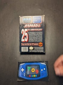 Jeopardy -- 25th Anniversary Edition (Nintendo, 1990) NES CIB COMPLETE