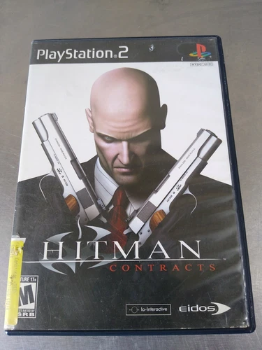 Hitman Contracts (PS2 Playstation 2) Black Label Complete w/ Manual CIB - Tested