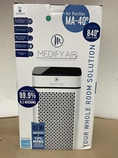 Medify Air MA-40 Air Purifier w/H13 True HEPA Filter, 840 sqft Coverage open box