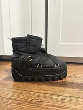 Thom Browne Winter Snow Ankle Moon Boot Apres Ski Ankle Boot