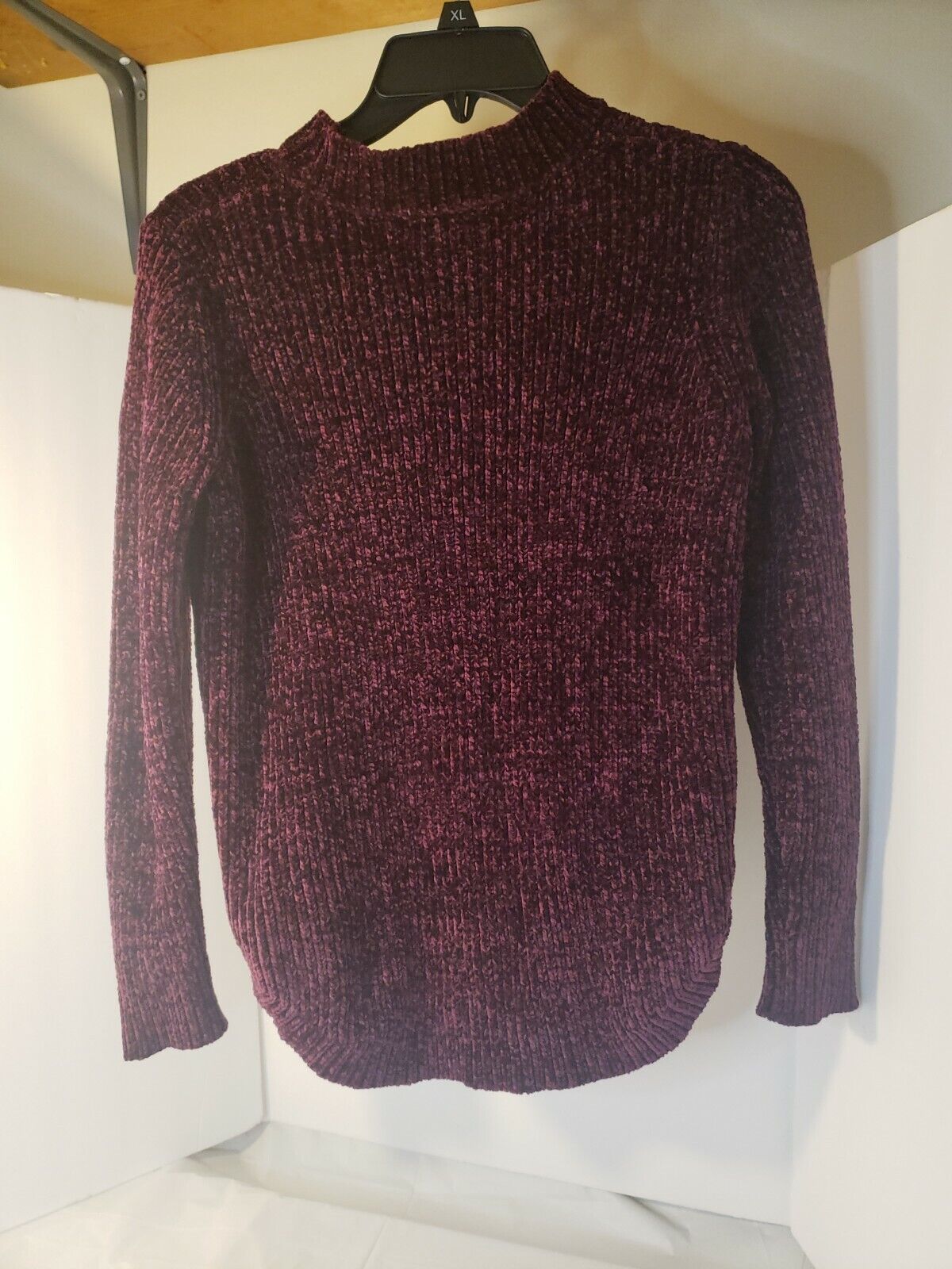 John Paul Richard purple soft  Pullover Sweater s - image 4