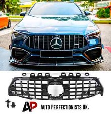 For Mercedes CLA Class W118 AMG Line Gloss Black PANAMERICANA GT Grille Grill