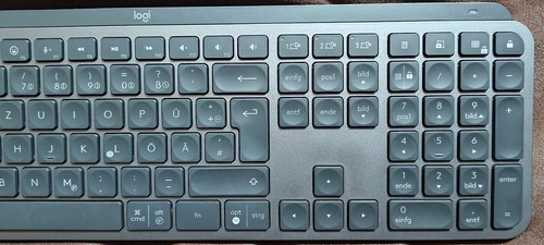 Logitech MX Keys Tastatur hinterleuchtet Bluetooth (QWERTZ) - Bild 3 von 4