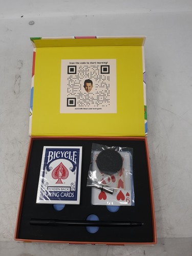 Justin Willman Magic For Everyone Kit 5 Tricks + Video Tutorial Beginner Set - Picture 5 of 5
