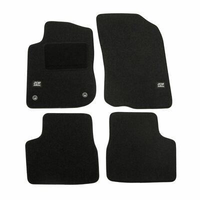 Fußmatten Automatten Velours Für Audi A3 8L 1996-2006 4-Tlg Bef.Rund