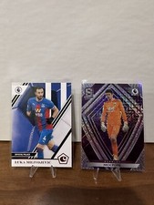 2020-21 Spectra Soccer Nick Pope Purple Mojo Card #6 Luka Milivojevic #14