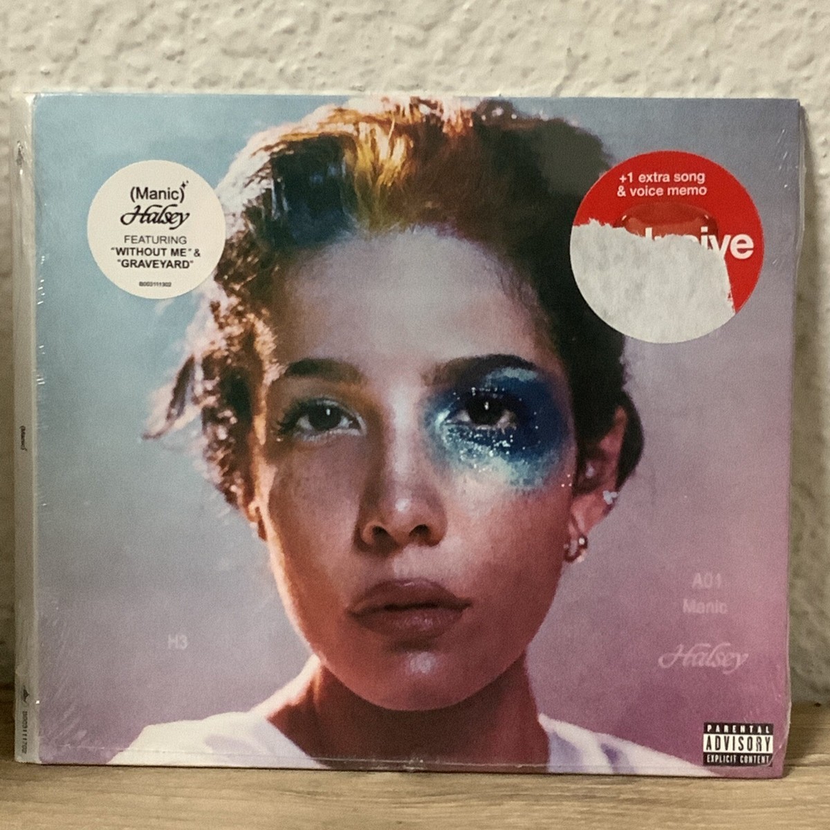 Halsey Ashley ホールジー MANIC マニック 限定直筆サインCD HALSEY Manic Autographed ASHLEY Signed 16 Track CD Factory