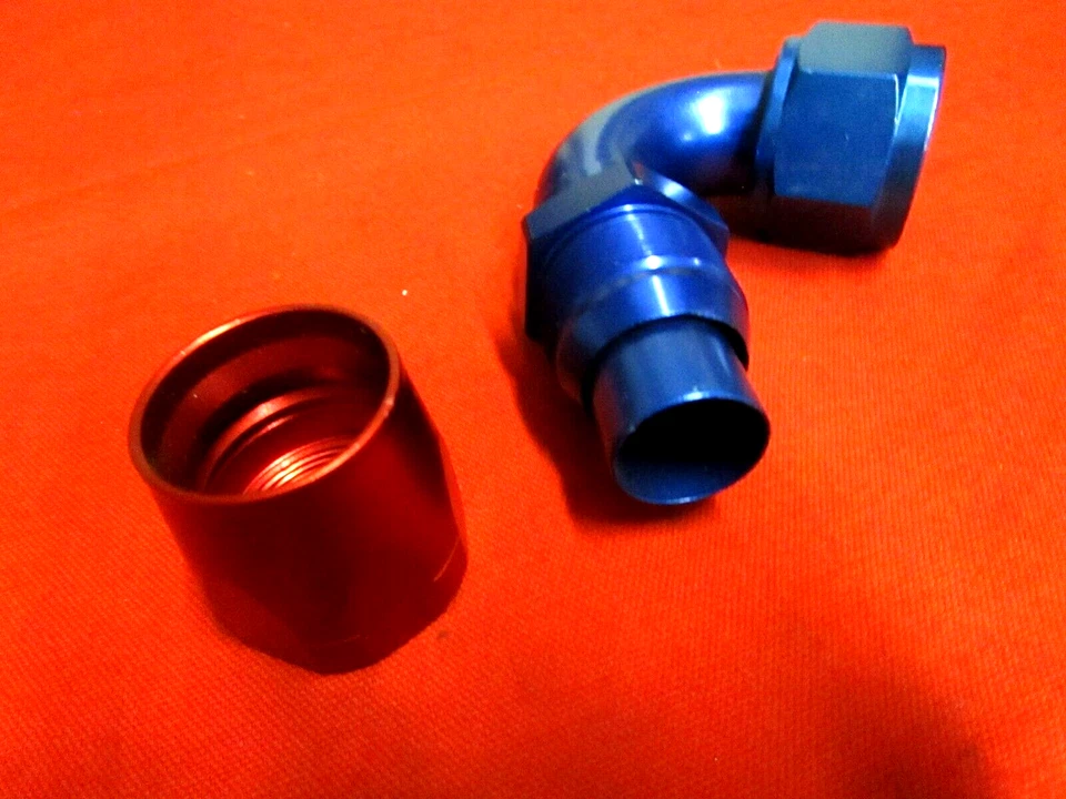 -16 AN GOODRIDGE 120 GRADOS ACCESORIO GIRATORIO, ACCESORIO REUTILIZABLE, NASCAR Foto 3 de 3