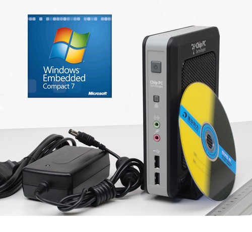 MINIPC "EX-PC" CHIPPC INTEL ATOM N270 1.6GHZ 4GB IDE SSD FESTPLATTE W7 EMBED MM - Afbeelding 1 van 1