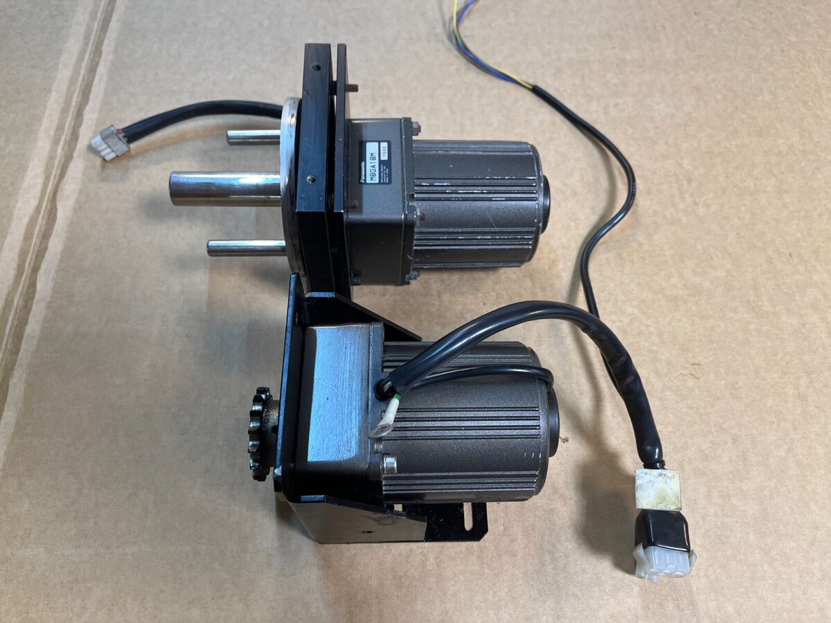 Panasonic AC Servo Motor M8RA25G4W 25W With M8GA75B Reducer Panasonic AC Servo Motor M8RA25G4W 25W With M8GA75B Reducer