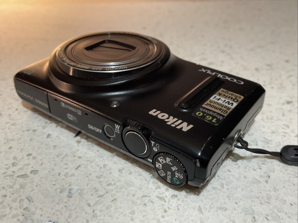 Nikon COOLPIX S9600 16.0MP Compact Digital Camera 22x