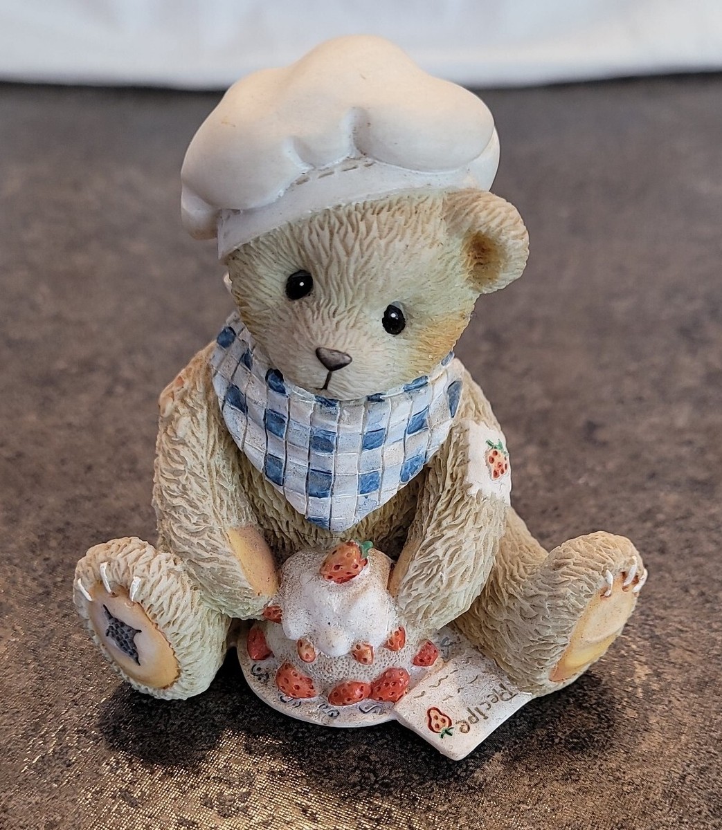 Cherished Teddies Lot Of 4 Figurines And 1996 Pin | eBay