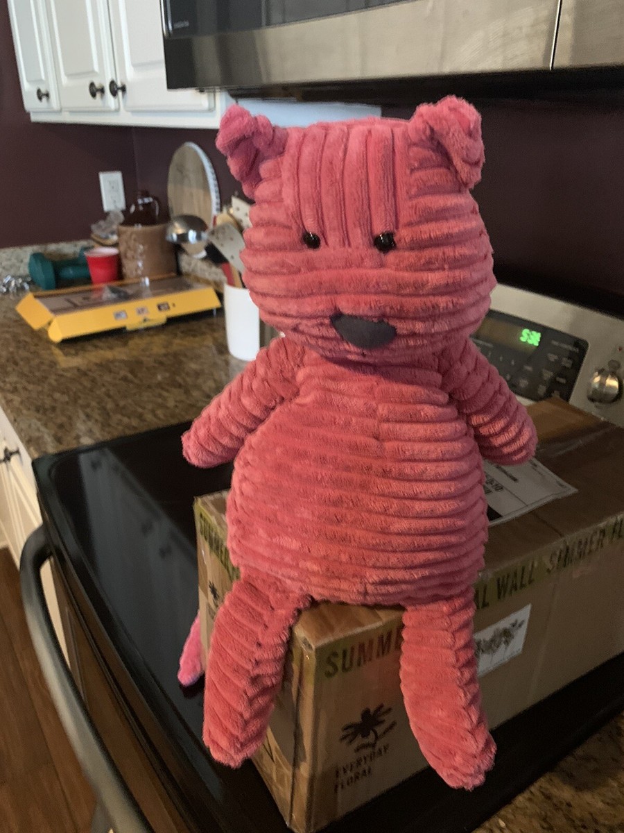 Rare Jellycat Cordy Roy Pink Plush Kitty Cat Corduroy | eBay