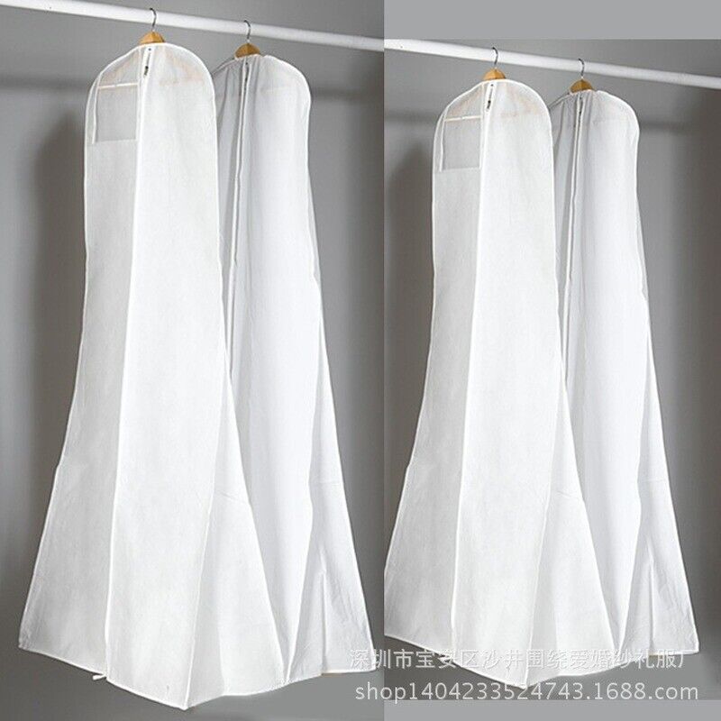 Wedding Bridal Dress Dust Covers Bag, Best Storage Bag For Wedding Dress
