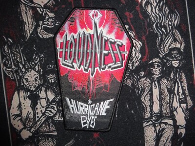 Loudness Woven Coffin Patch Heavy Metal Tokyo Blade ***