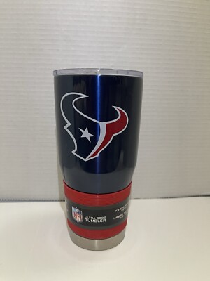 Houston Texans NFL 30oz Blue Tumbler Cup Mug Logo Brands New