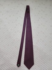 Ralph Lauren men's new without tags navy blue /red color silk neck tie