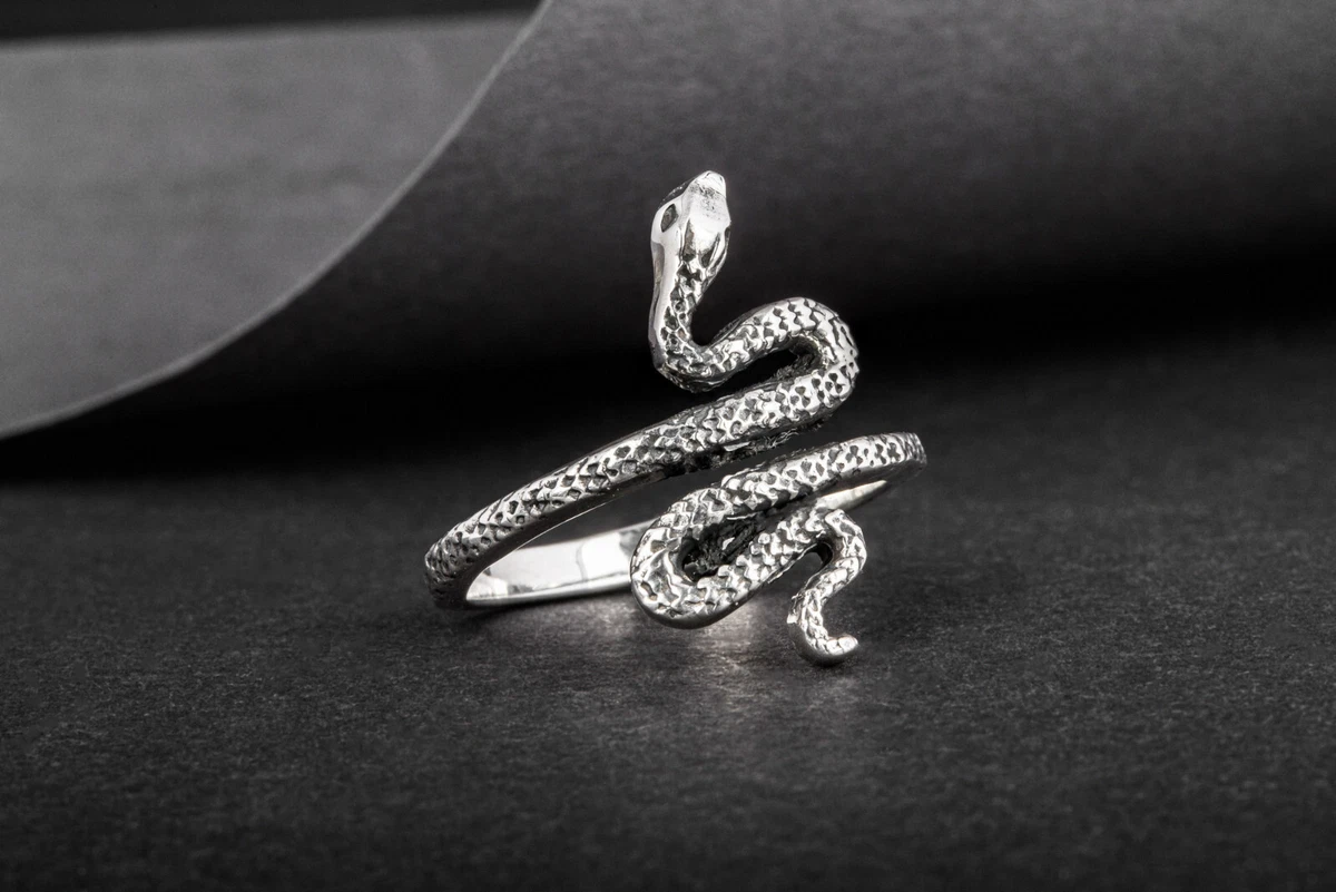 Covetous Silver Serpent Ring | TORCH TORCH