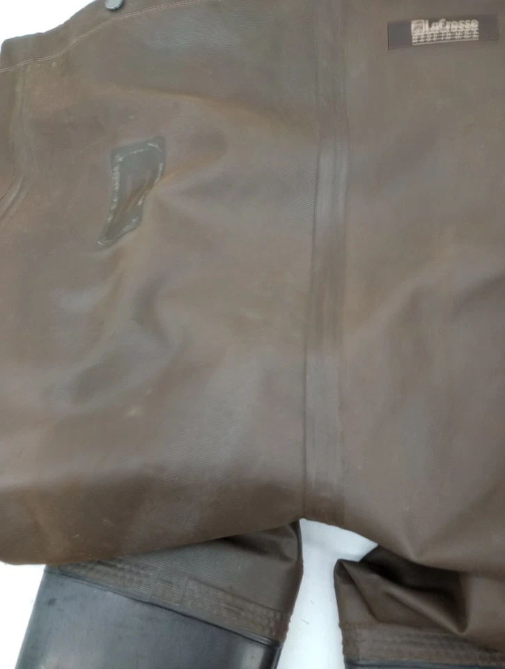 Pre-owned Lacrosse Chest Waders Boots Suspenders Mens M Chest 50 Made In USA - Image 3 of 4