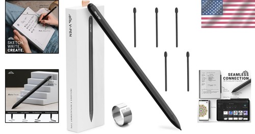 Premium V-Pen EMR Stylus with 4096 Pressure Sensitivity & Palm Rejection Tech - Picture 2 of 11