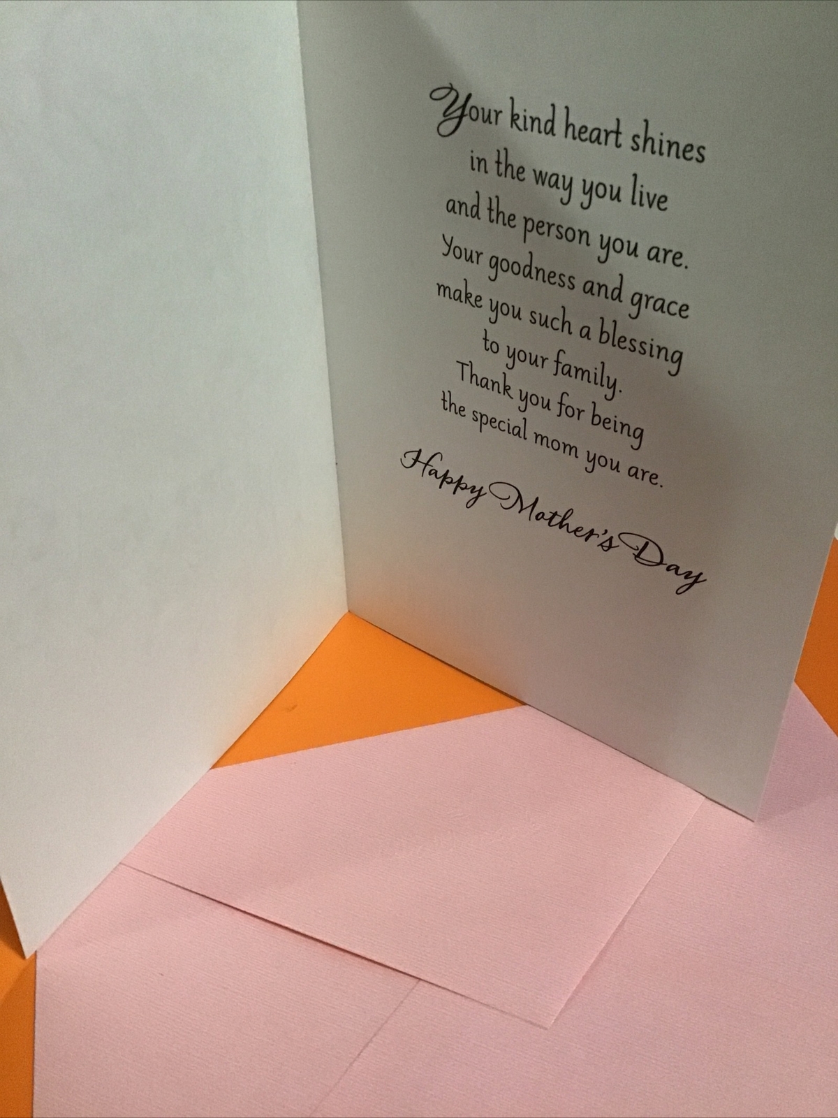 Mother’s Day For You Mom, With Love and Thanks 5”x7” Hallmark