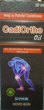 Cadiortho Pain Oil Joint Pain Oil Musculer Joint Back pain Pack-6