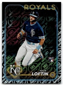 2024 Topps 582 Montgomery Exclusive Nick Loftin RC Kansas City Royals #506