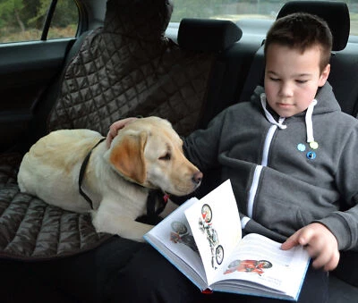Autoschondecke REX teilbar Reißverschluss tierlando® Schutzdecke Auto 160 180 20
