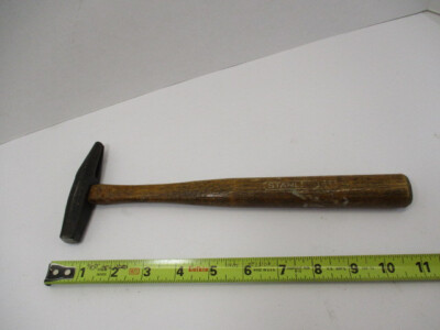 STANLEY # H 304 Tack Hammer 5 or 6 Ounce Magnetized Head H-304 Wood Handle VGC