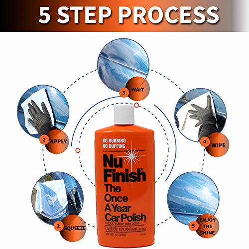 NuFinish NF76 Liquid Car Polish eBay