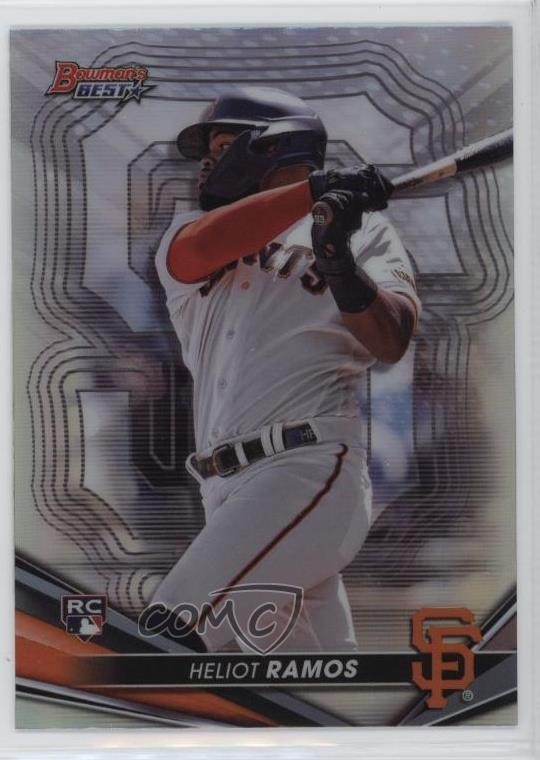 2022 Bowman's Best Refractor Heliot Ramos #62 Rookie RC 19cq